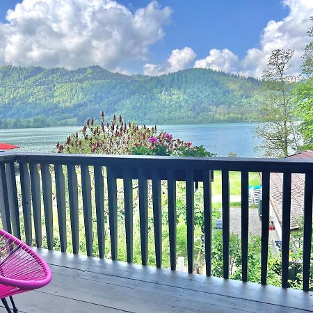 Ferienwohnung Strandbad - Alpen Popart Am See Schliersee Exteriör bild