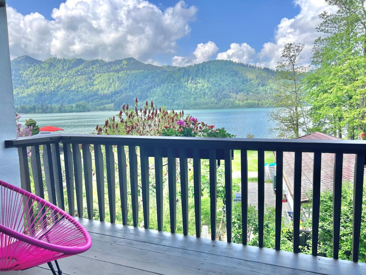 Ferienwohnung Strandbad - Alpen Popart Am See Schliersee Exteriör bild