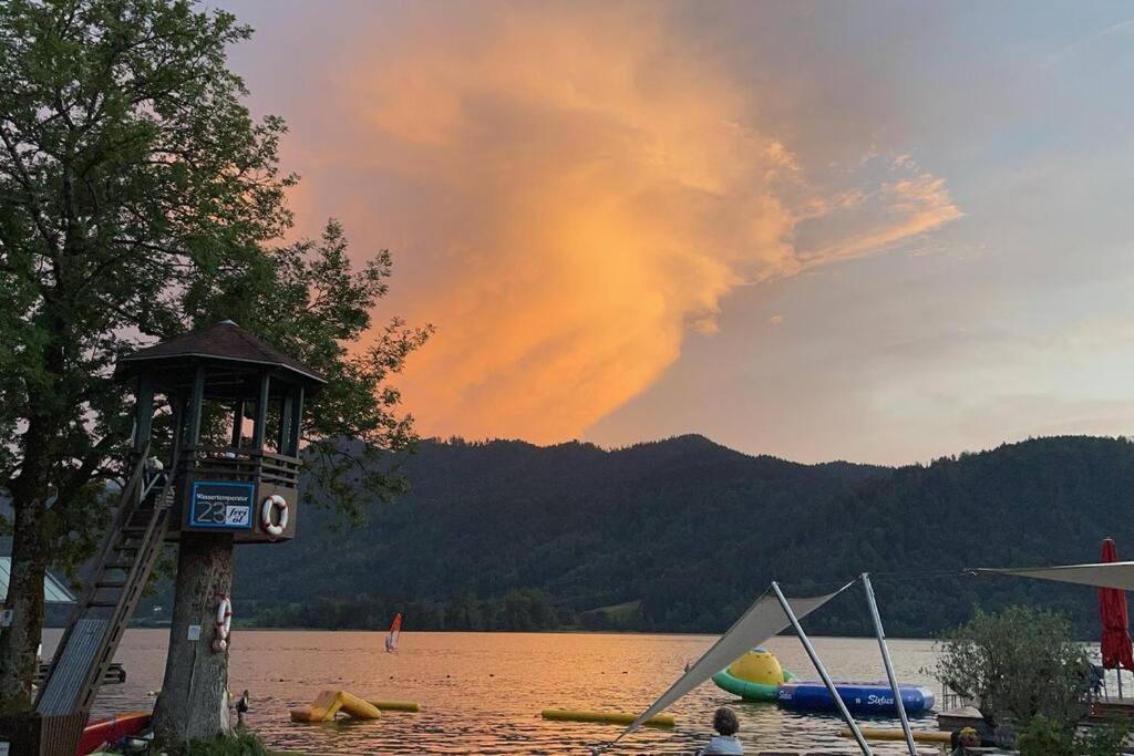 Ferienwohnung Strandbad - Alpen Popart Am See Schliersee Exteriör bild
