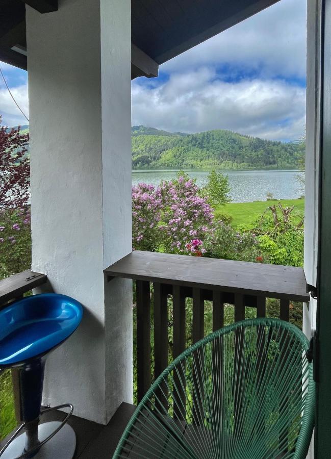 Ferienwohnung Strandbad - Alpen Popart Am See Schliersee Exteriör bild