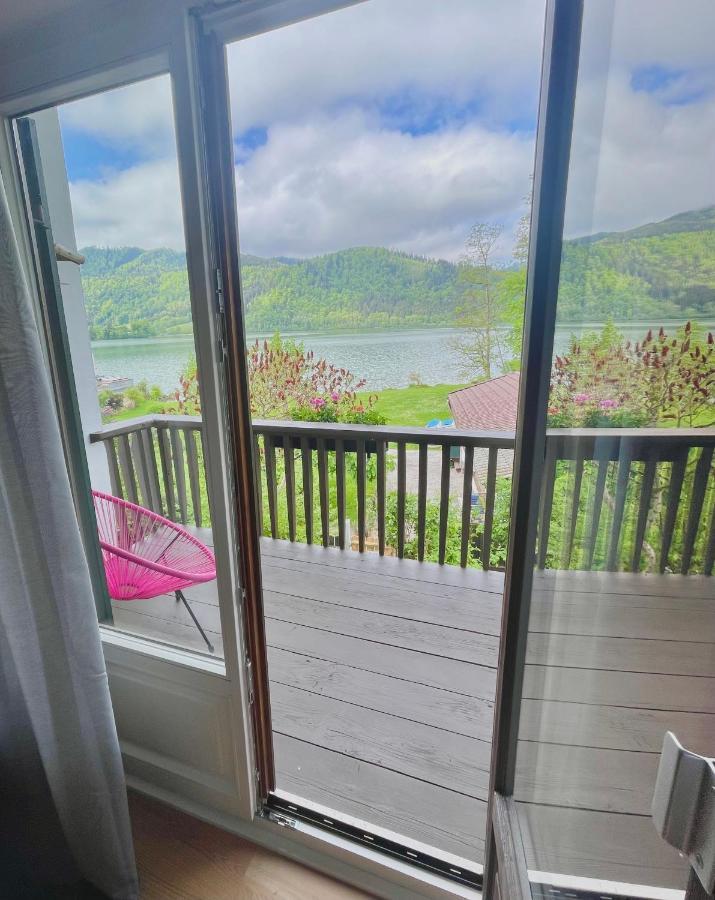Ferienwohnung Strandbad - Alpen Popart Am See Schliersee Exteriör bild