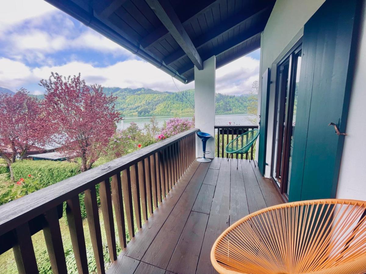 Ferienwohnung Strandbad - Alpen Popart Am See Schliersee Exteriör bild
